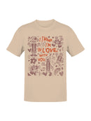 Officially Licensed Tootsie Roll Whimsical Love Women's T-shirt