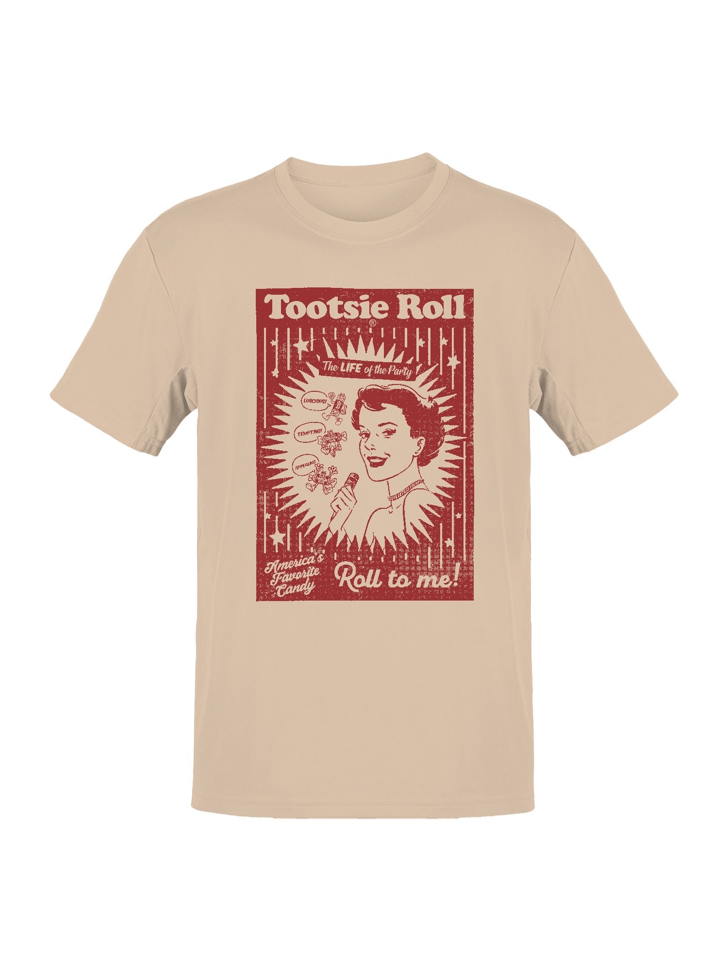 Officially Licensed Tootsie Roll Classic Advertisement Women's T-shirt