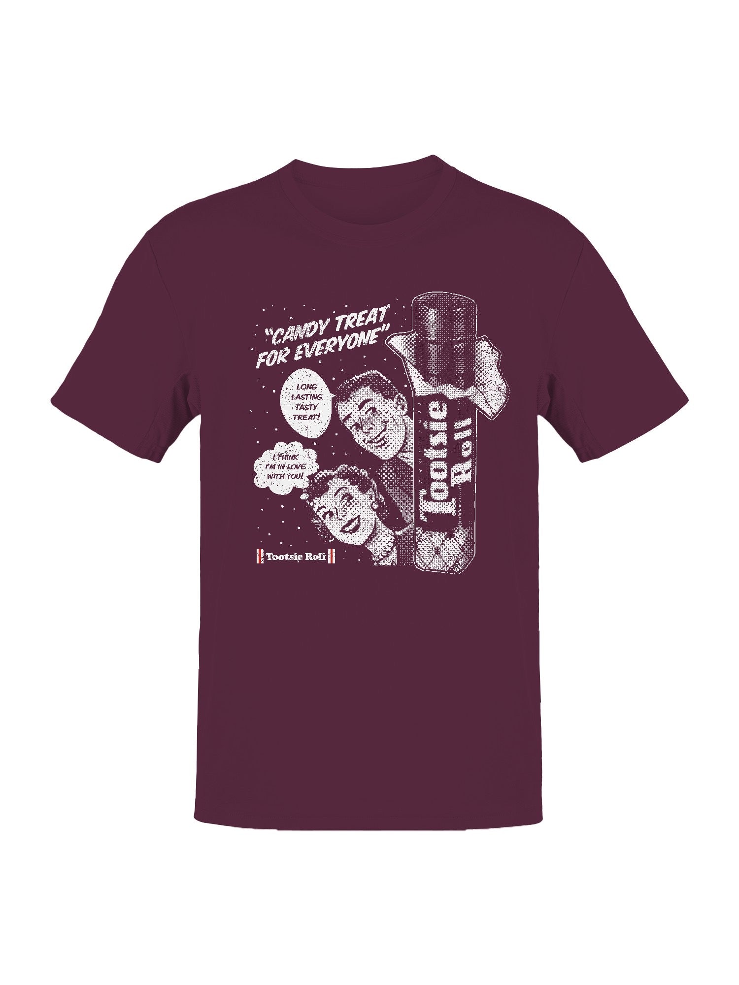 Officially Licensed Tootsie Roll Retro Advertisement Women's T-shirt