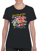 Officially Licensed Tootsie Roll Sweet Party Vibes Women's T-shirt