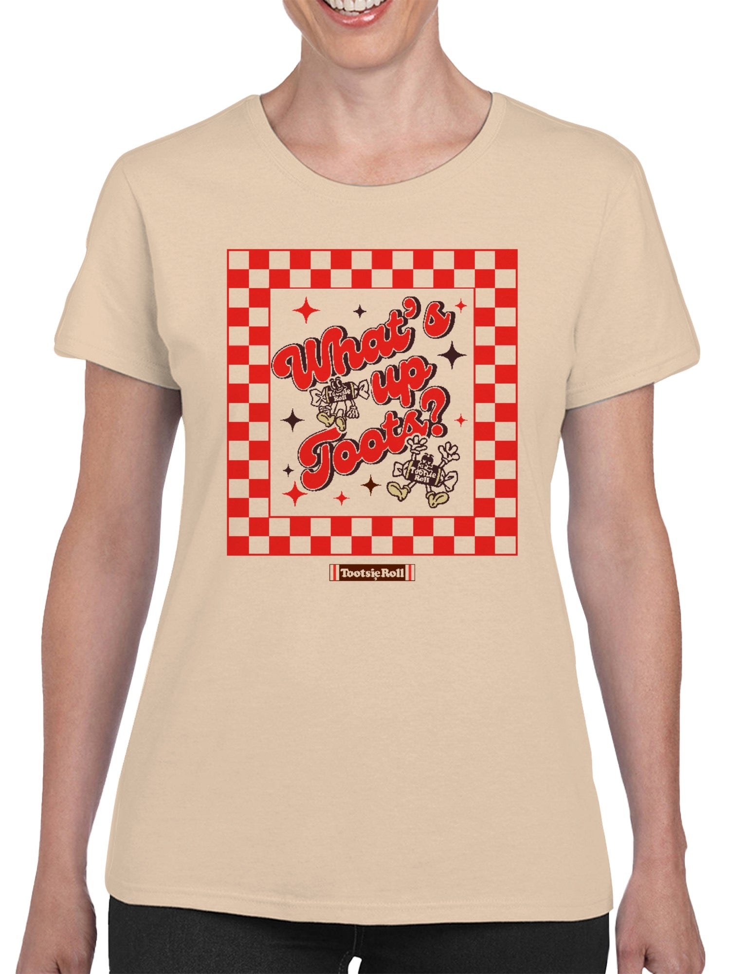 Officially Licensed Tootsie Roll Retro Design Women's T-shirt