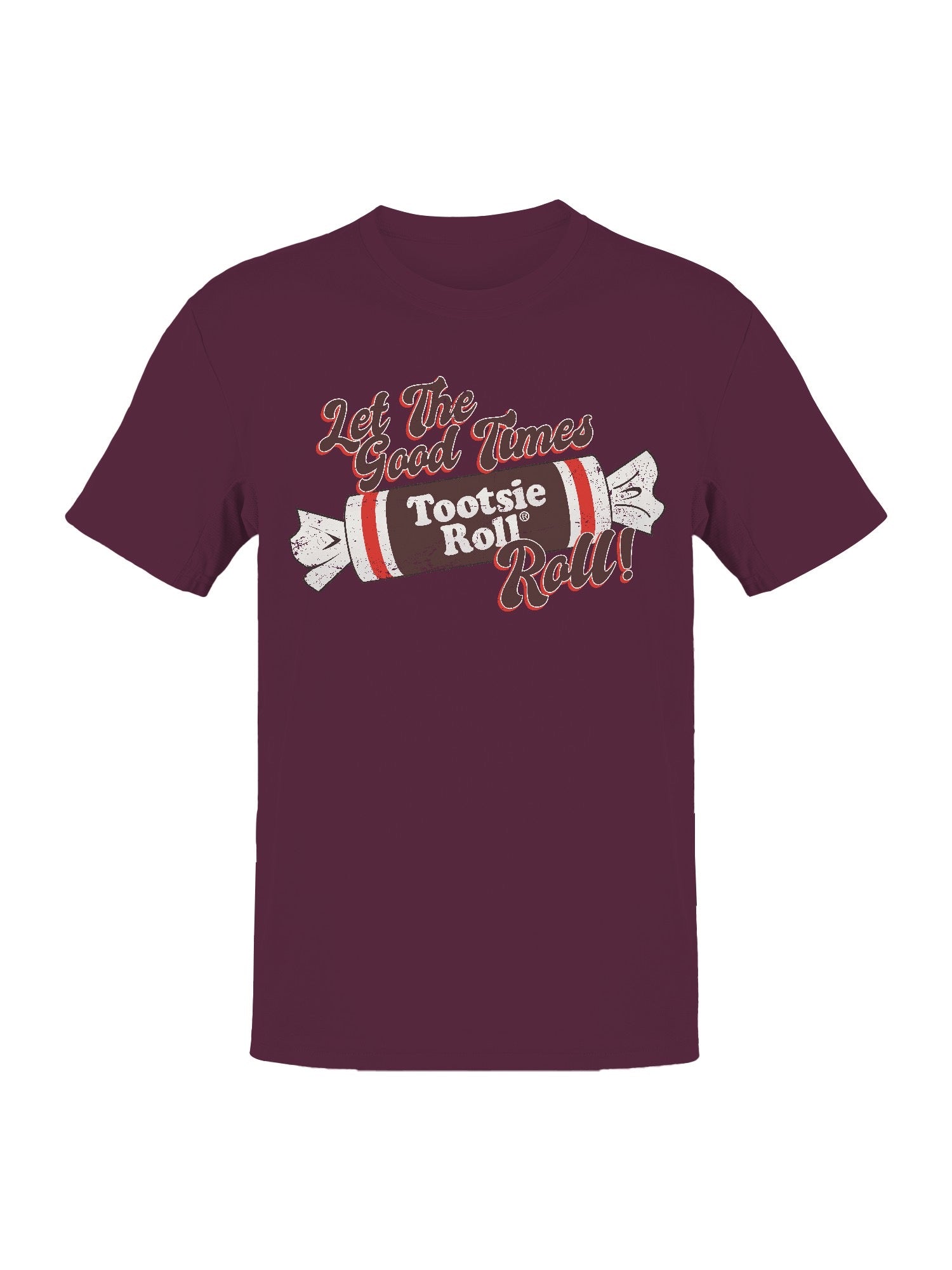 Officially Licensed Tootsie Roll Let the Good Times Women's T-shirt
