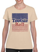 Officially Licensed Tootsie Roll Vintage Design Women's T-shirt