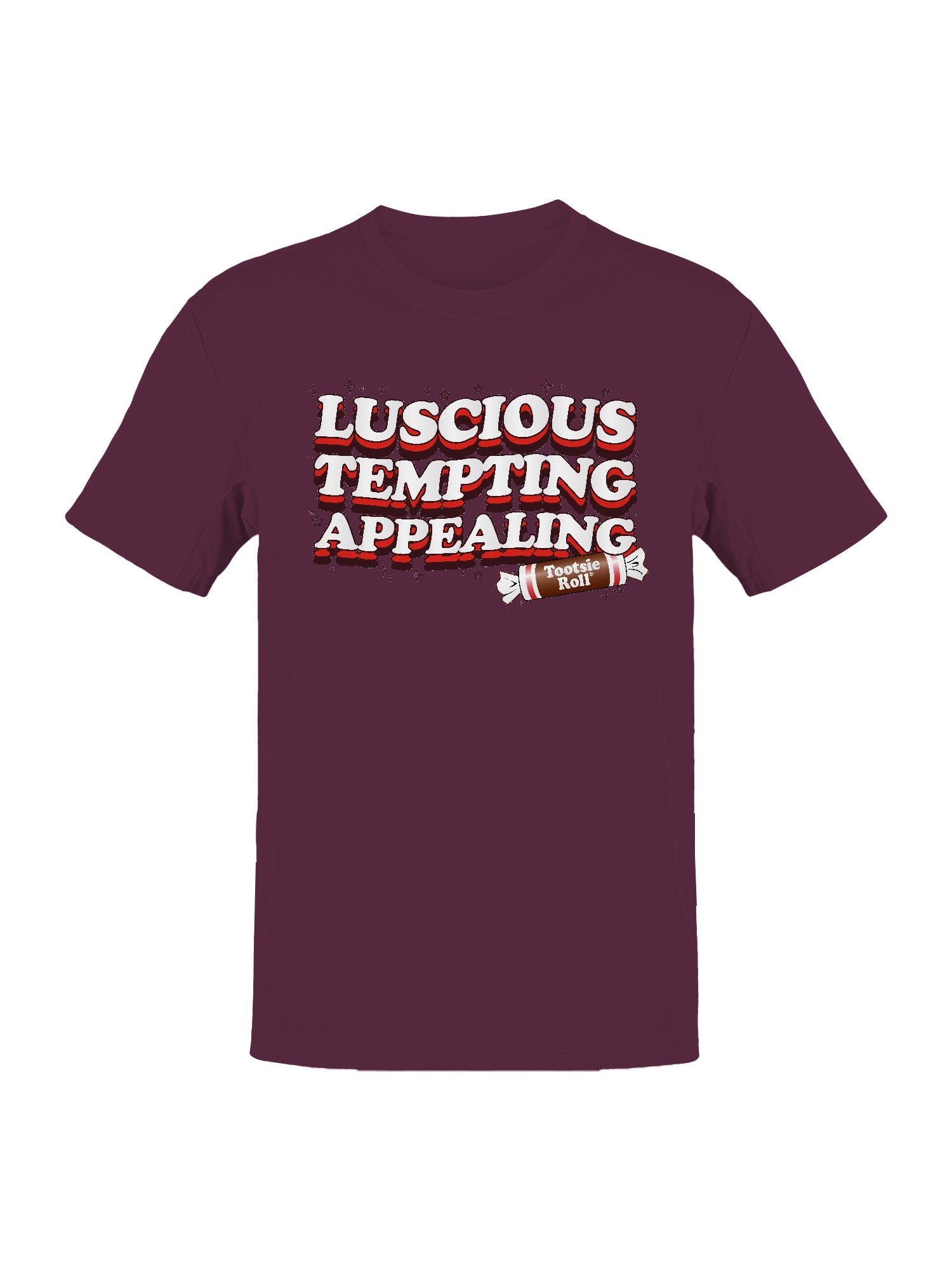 Officially Licensed Tootsie Roll Luscious Advertisement Women's T-shirt
