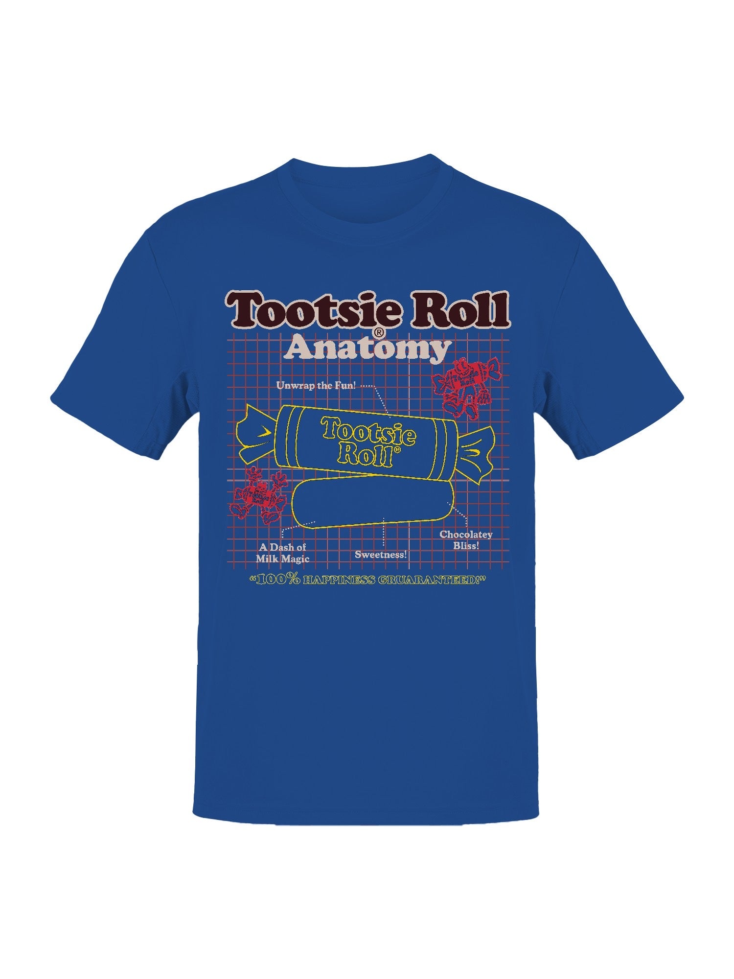 Officially Licensed Tootsie Roll Anatomy: A Sweet Delight Women's T-shirt