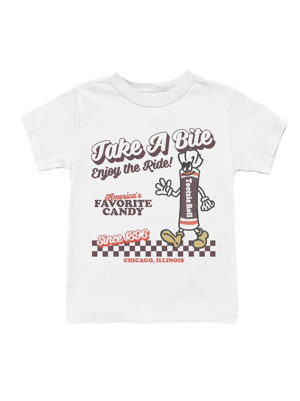 Officially Licensed Tootsie Roll Vintage Advertisement Youth's T-shirt