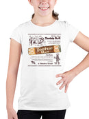 Officially Licensed Tootsie Roll The Sweet History Youth's T-shirt