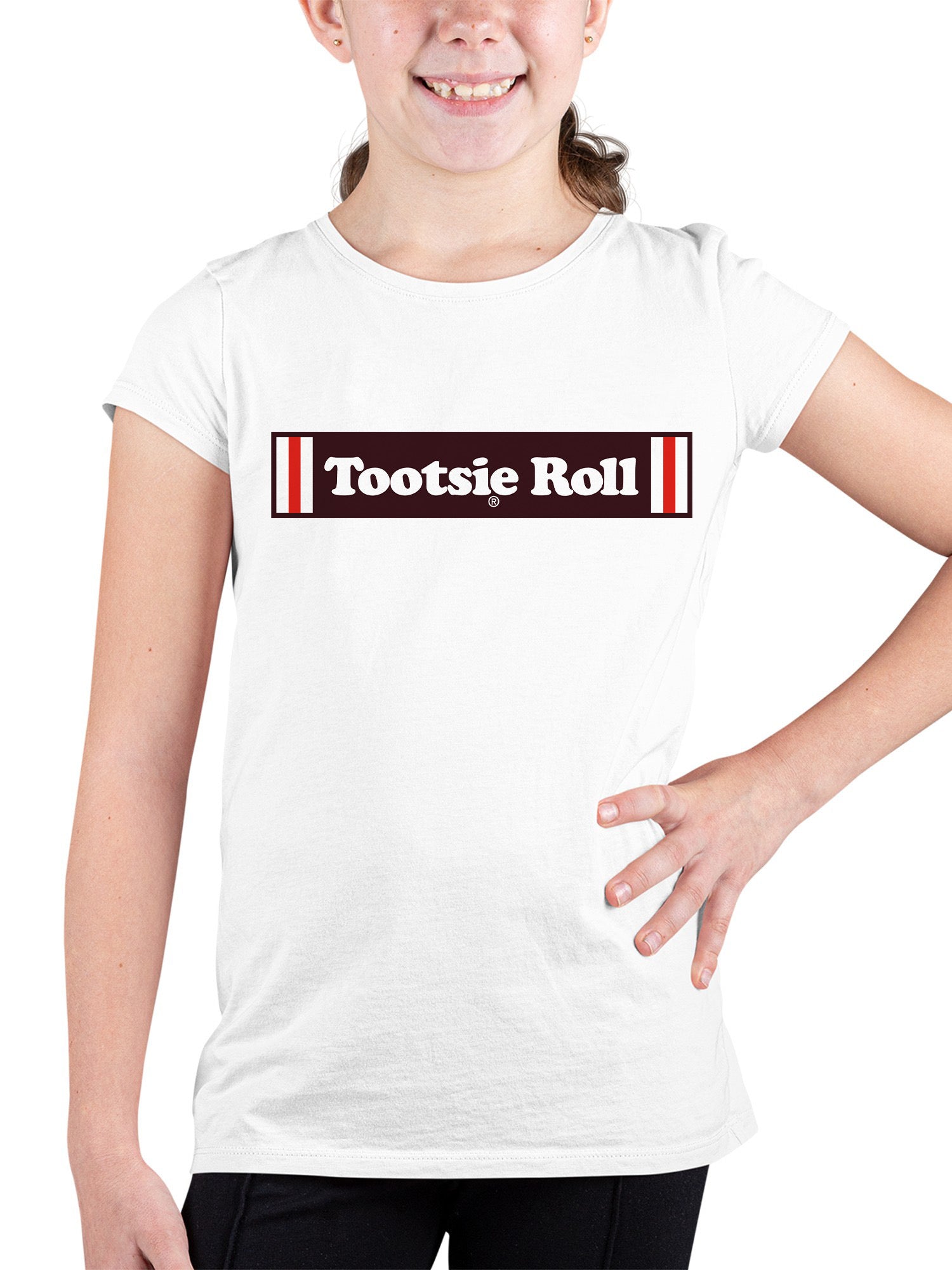 Officially Licensed Tootsie Roll Logo Youth's T-shirt