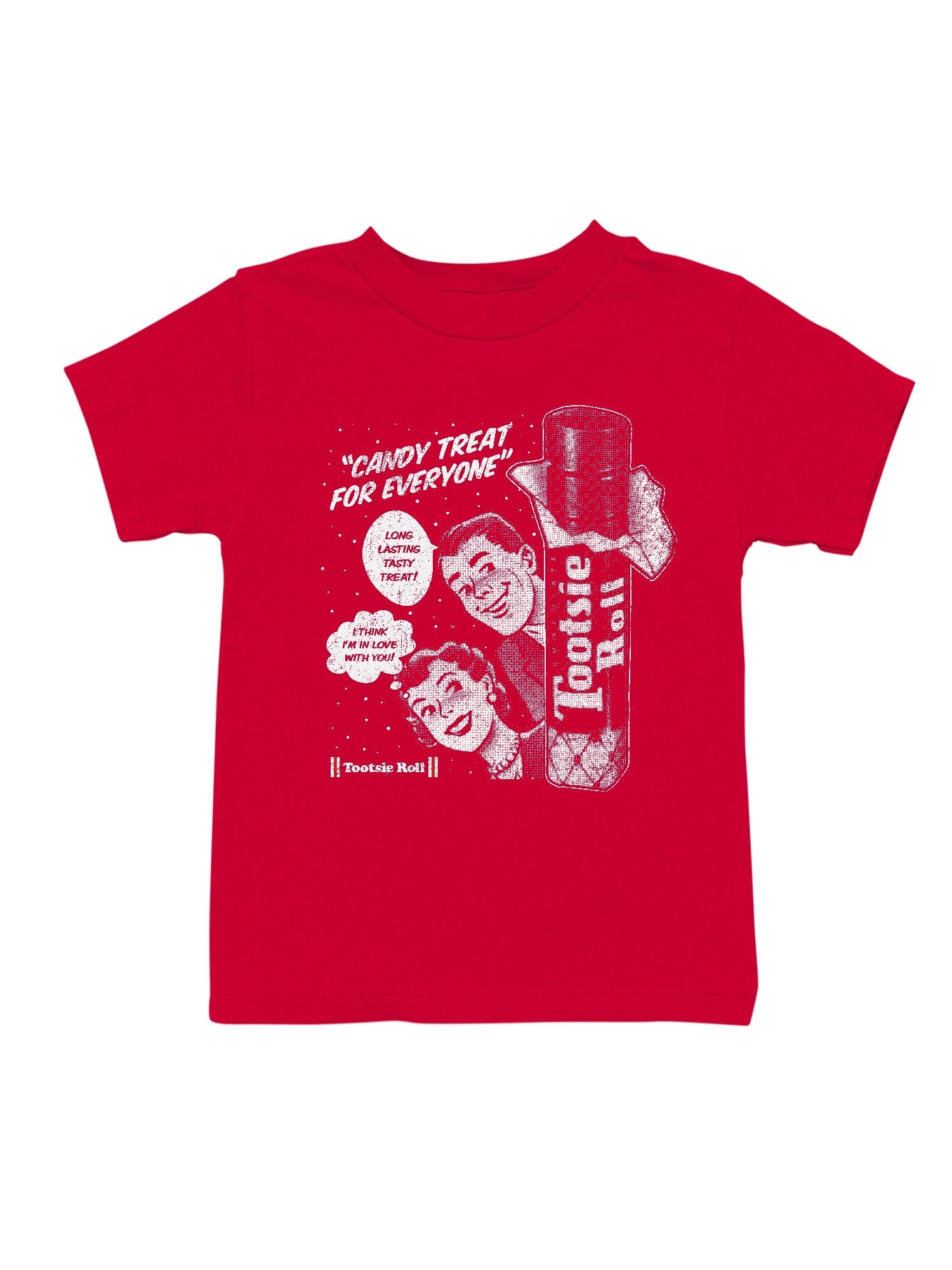 Officially Licensed Tootsie Roll Retro Advertisement Youth's T-shirt