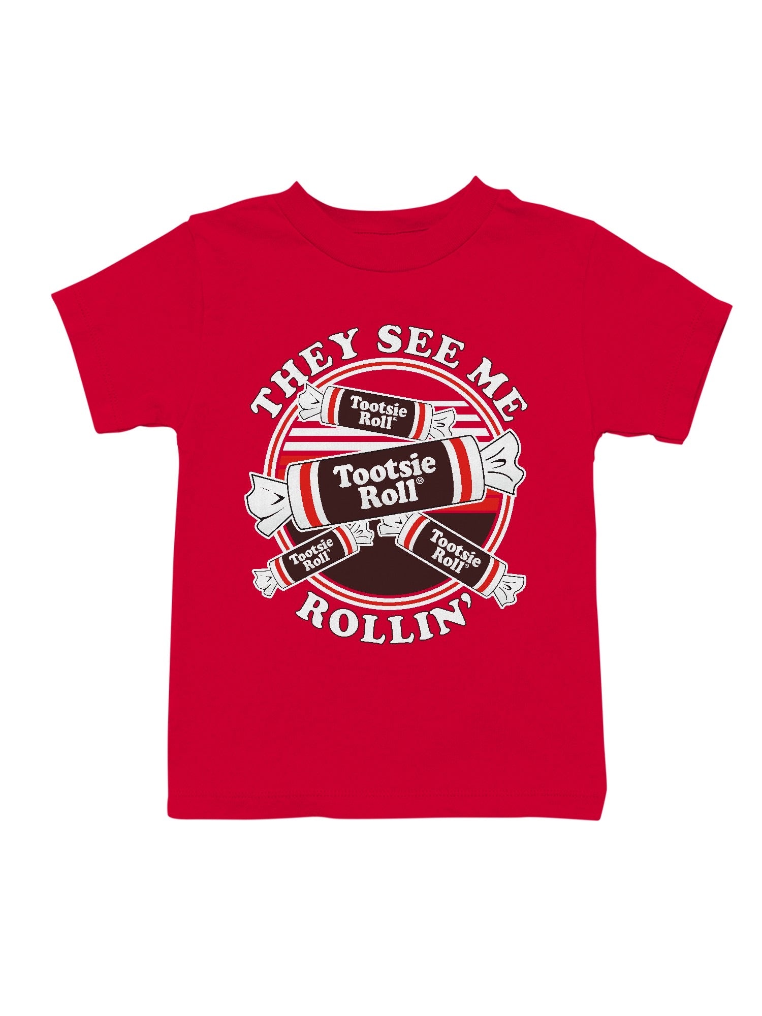 Officially Licensed Tootsie Roll Fun Design Youth's T-shirt