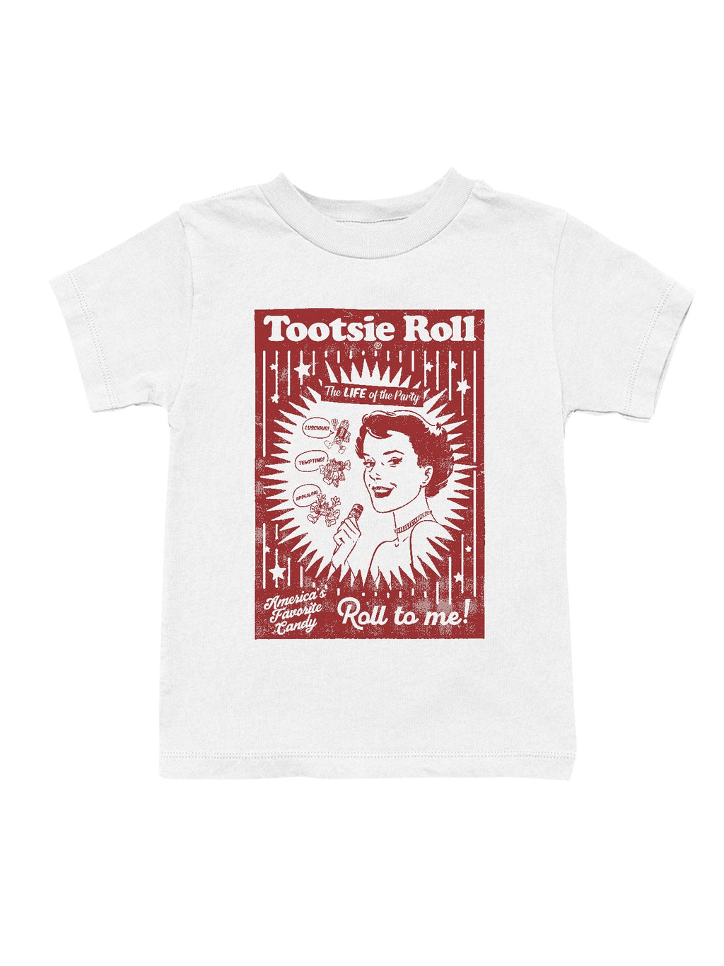 Officially Licensed Tootsie Roll Classic Advertisement Youth's T-shirt
