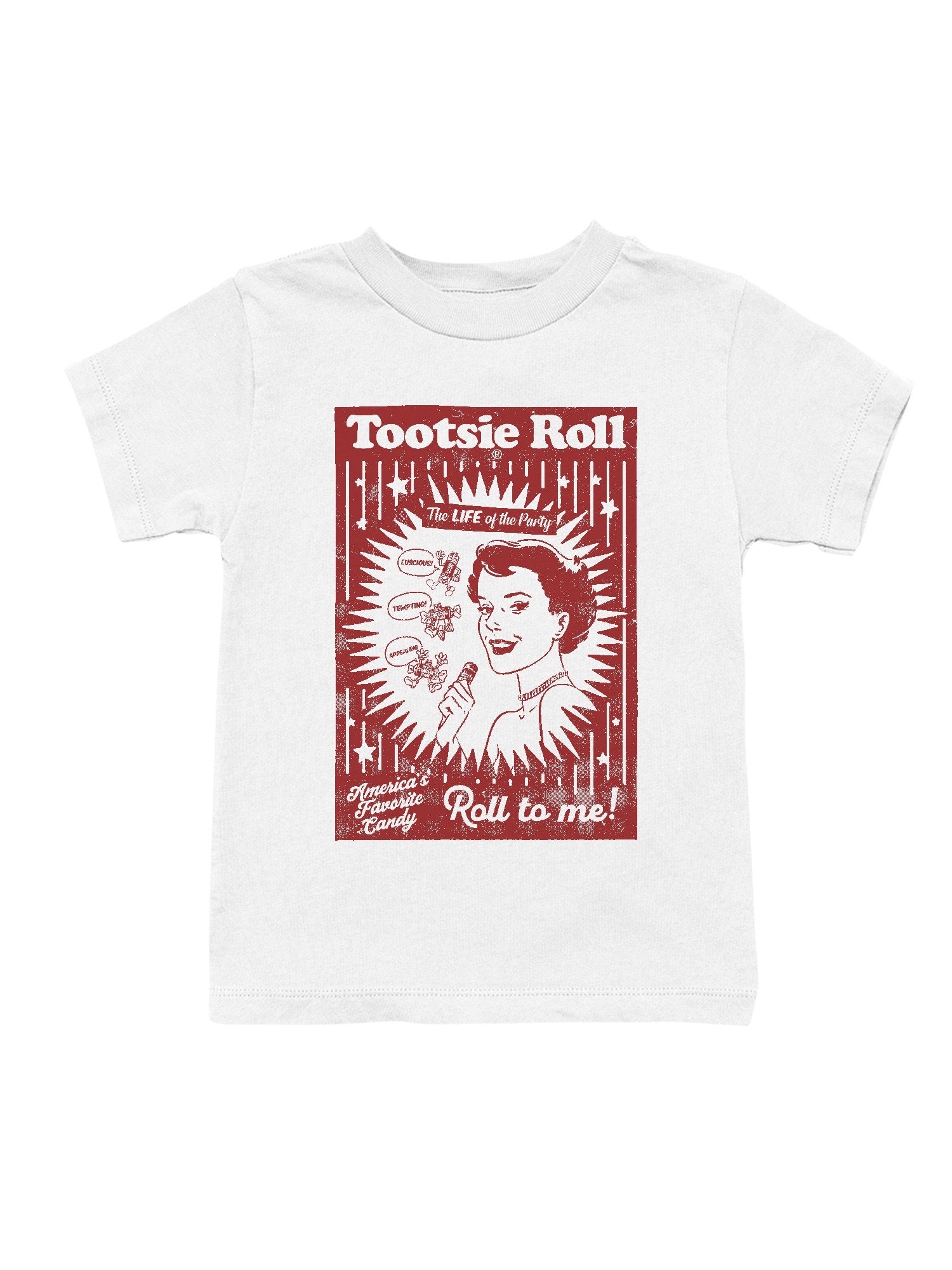 Officially Licensed Tootsie Roll Classic Advertisement Youth's T-shirt