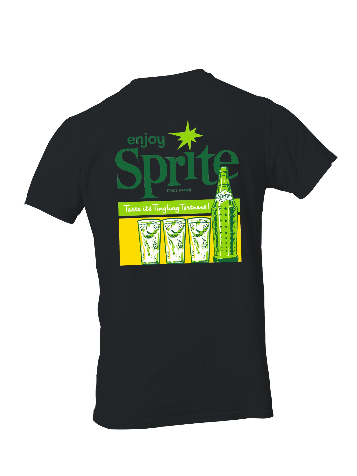 Officially Licensed Sprite Enjoy the Refreshing Taste of Sprite Men's T-shirt