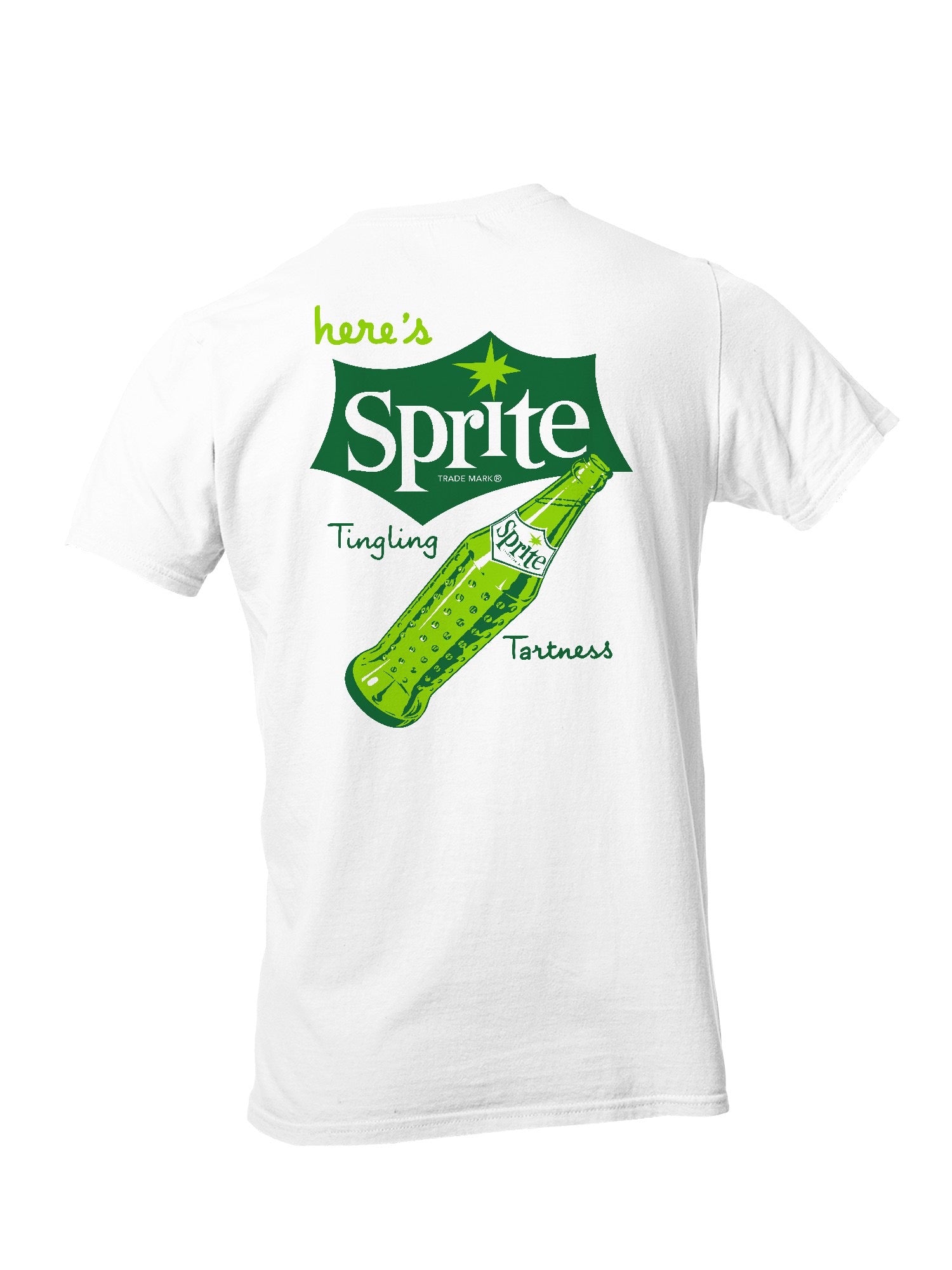 Officially Licensed Sprite Refreshing Sprite Vintage Design Men's T-shirt