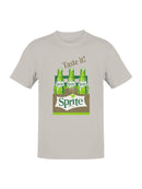 Officially Licensed Sprite Refreshing Retro Sprite Design Men's T-shirt