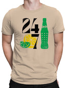 Officially Licensed Sprite Refreshing Citrus Burst Art Men's T-shirt