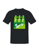 Officially Licensed Sprite Refreshing Sprite Bottles Pack Men's T-shirt