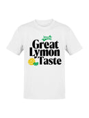 Officially Licensed Sprite Refreshing Lymon Flavor with Sprite Men's T-shirt
