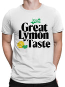 Officially Licensed Sprite Refreshing Lymon Flavor with Sprite Men's T-shirt