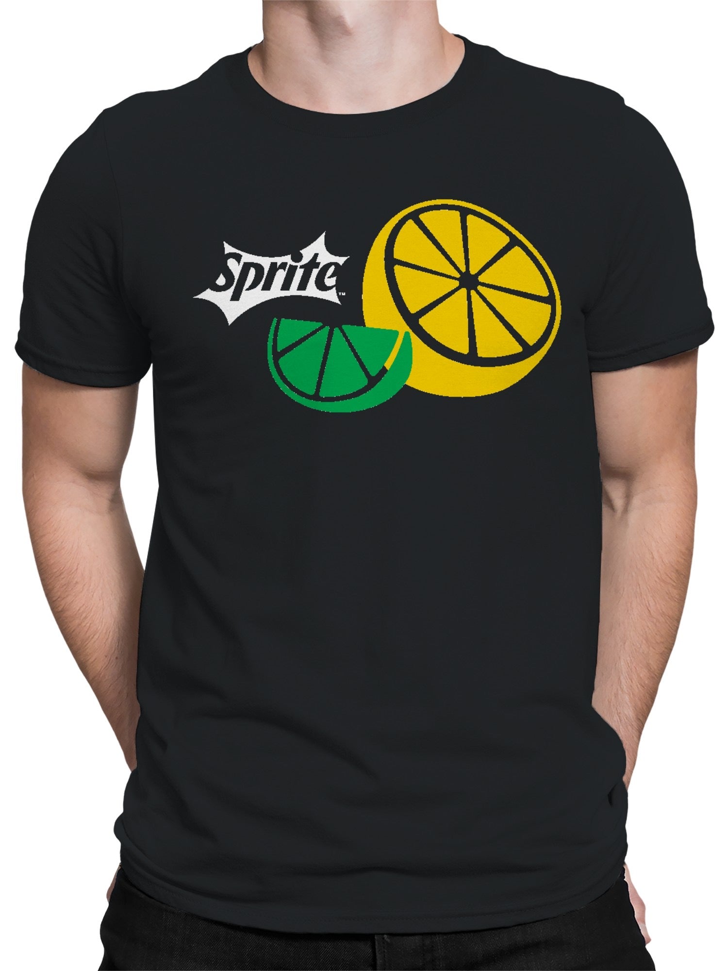 Officially Licensed Sprite Refreshing Sprite Citrus Splash Men's T-shirt