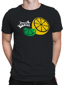 Officially Licensed Sprite Refreshing Sprite Citrus Splash Men's T-shirt