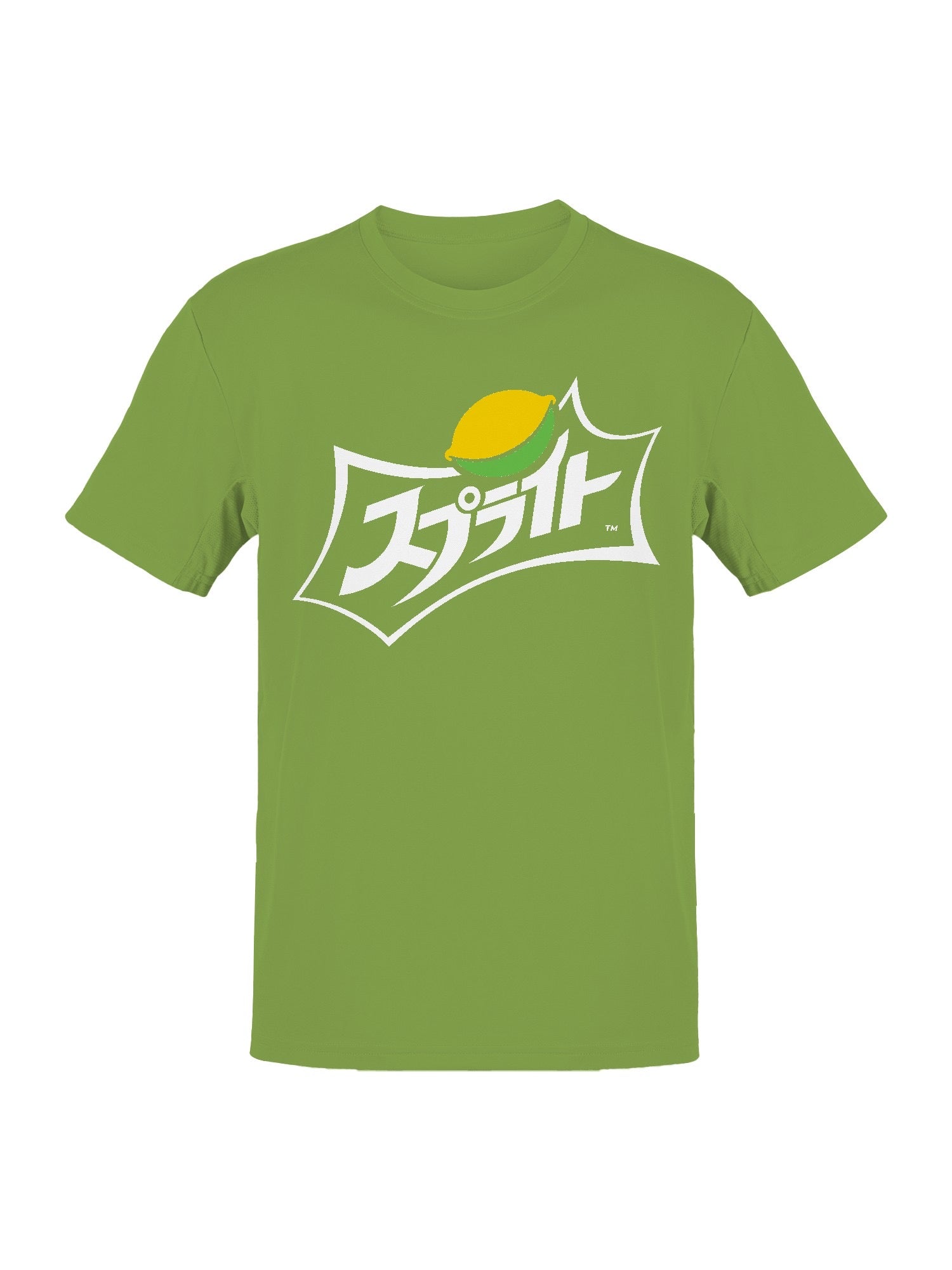 Officially Licensed Sprite Sprite Logo with Japanese Text Men's T-shirt