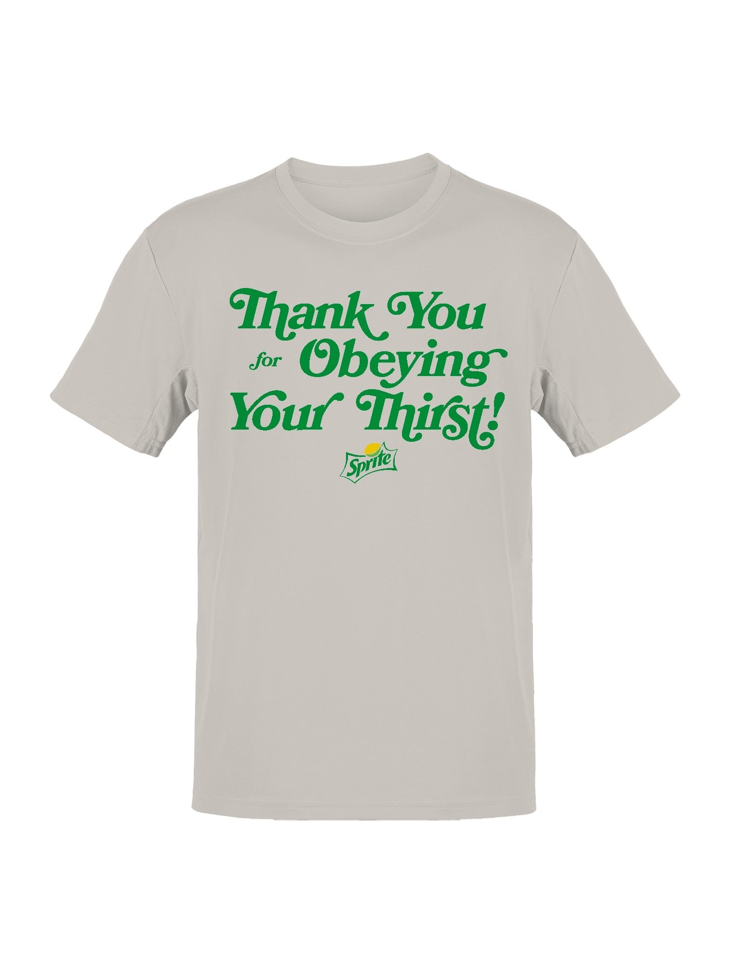Officially Licensed Sprite Sprite's Refreshing Message Men's T-shirt