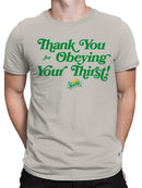 Officially Licensed Sprite Sprite's Refreshing Message Men's T-shirt