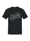 Officially Licensed Sprite Refreshing Citrus Beverage Logo Men's T-shirt