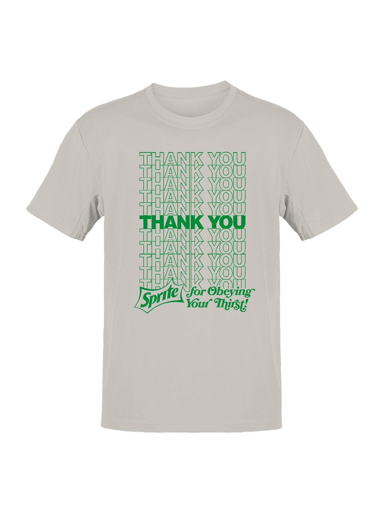 Officially Licensed Sprite Sprite's Refreshing Appreciation Message Men's T-shirt