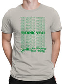 Officially Licensed Sprite Sprite's Refreshing Appreciation Message Men's T-shirt