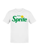 Officially Licensed Sprite Classic Sprite Logo Design Men's T-shirt