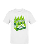 Officially Licensed Sprite Vintage Sprite Bottle Pack Design Men's T-shirt