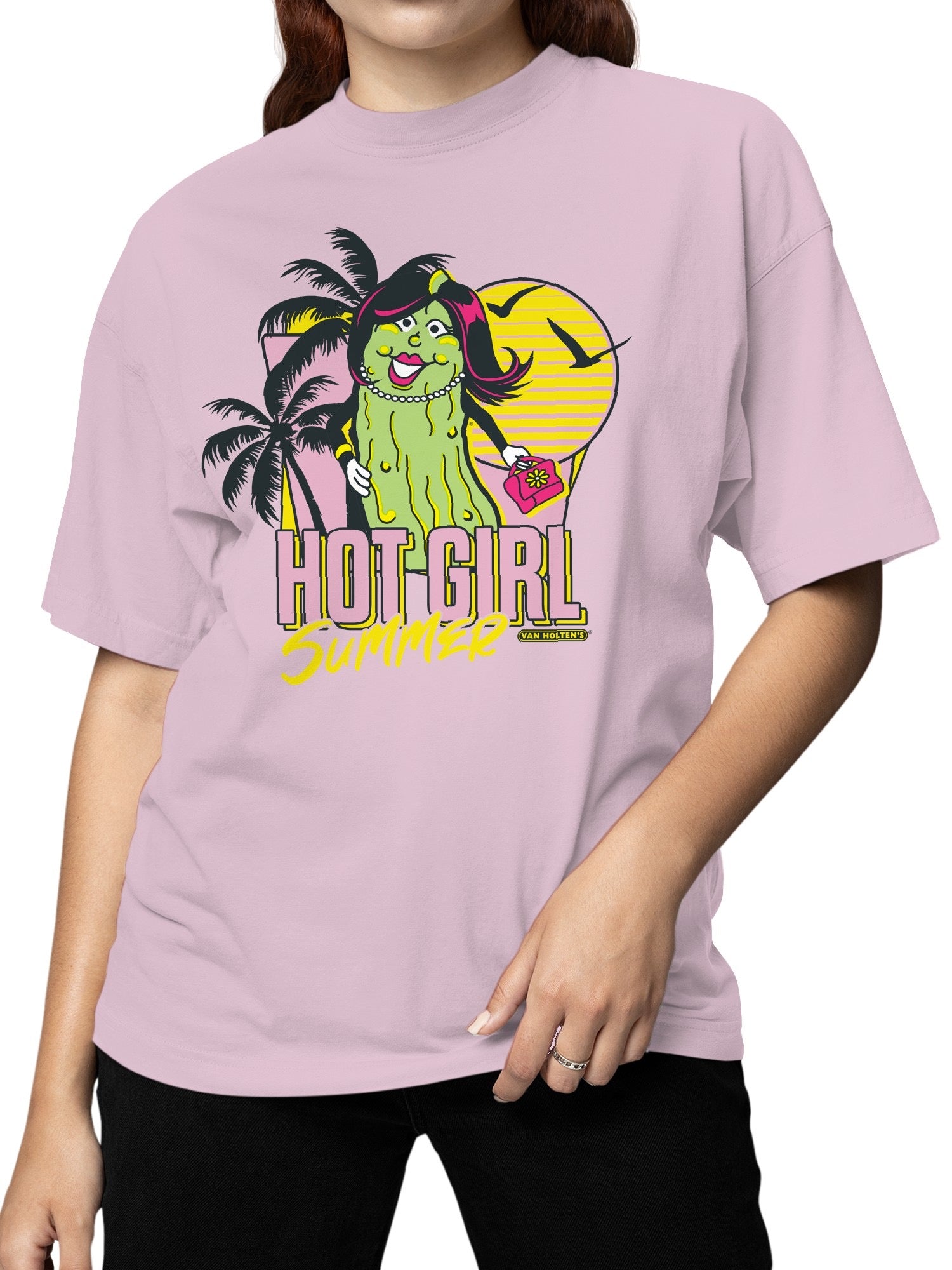 Officially Licensed Van Holten Pickles Pickle's Hot Girl Summer Vibe Women's T-shirt