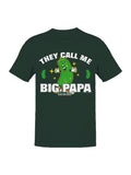 Officially Licensed Van Holten Pickles Fun Cartoon Pickle Character Design Men's T-shirt