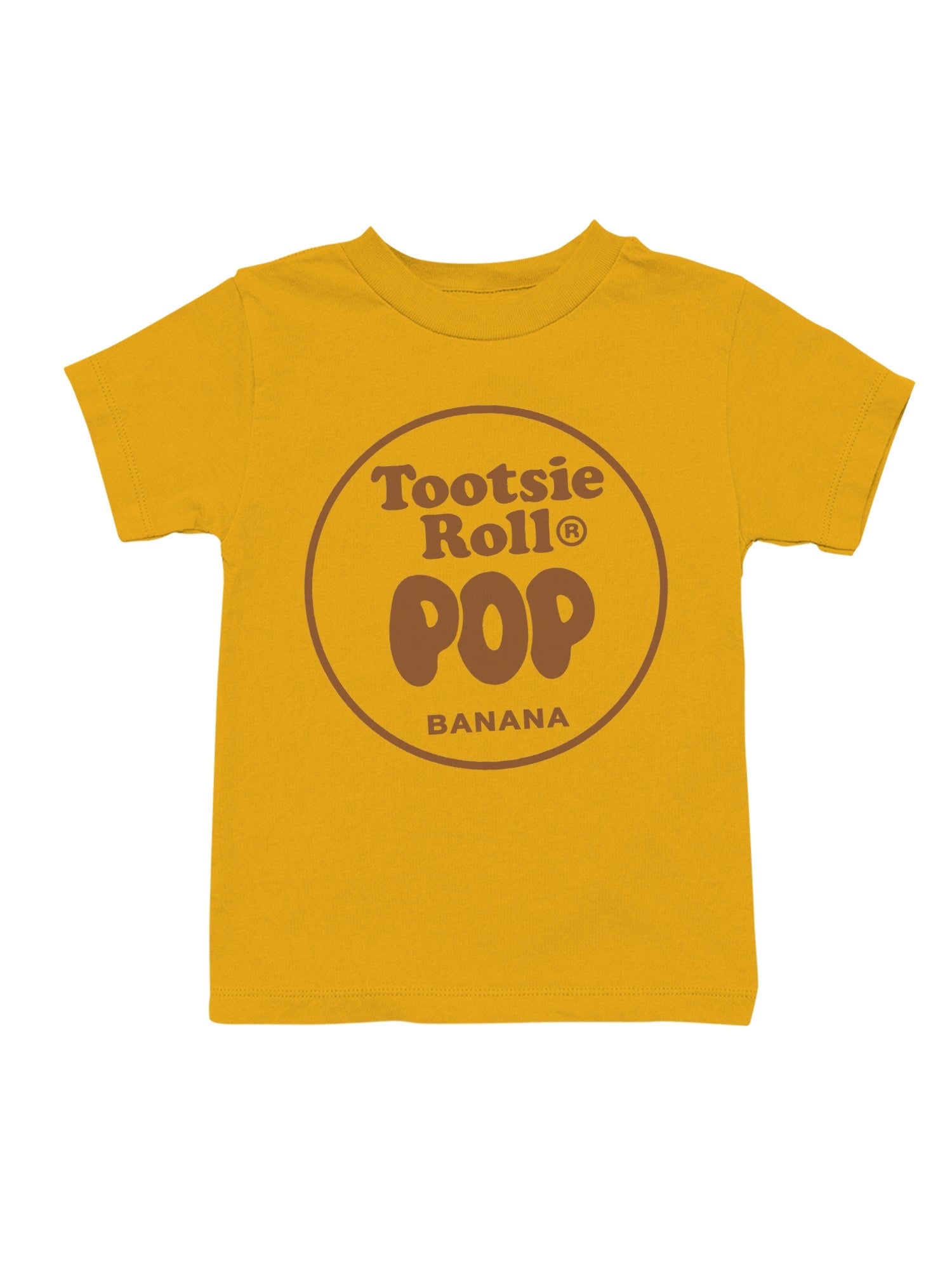 Officially Licensed Tootsie Roll Banana Tootsie Roll Pop Treat Youth's T-shirt