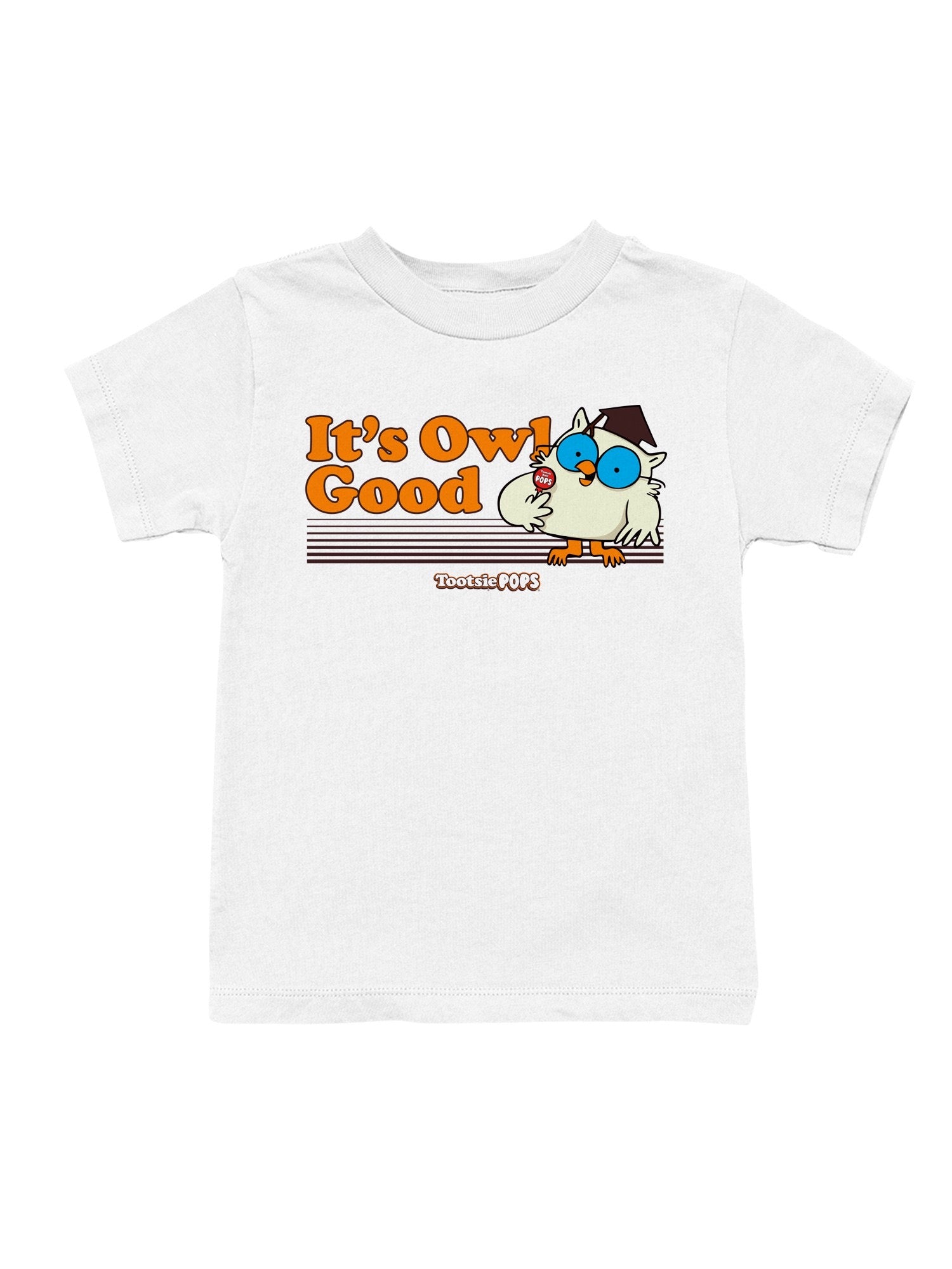 Officially Licensed Tootsie Roll Owl Tootsie Pops Youth's T-shirt