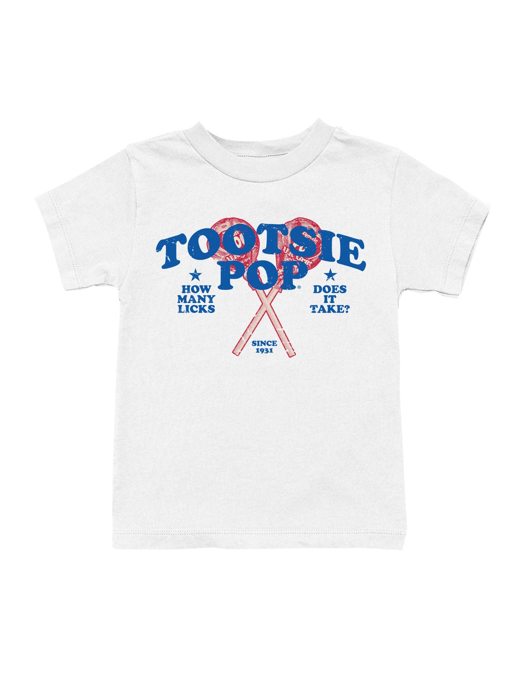 Officially Licensed Tootsie Roll Tootsie Pop Retro Youth's T-shirt