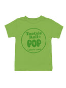 Officially Licensed Tootsie Roll Lemon Lime Tootsie Roll Pop Youth's T-shirt
