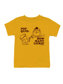 Officially Licensed Tootsie Roll Classic Quiz Youth's T-shirt