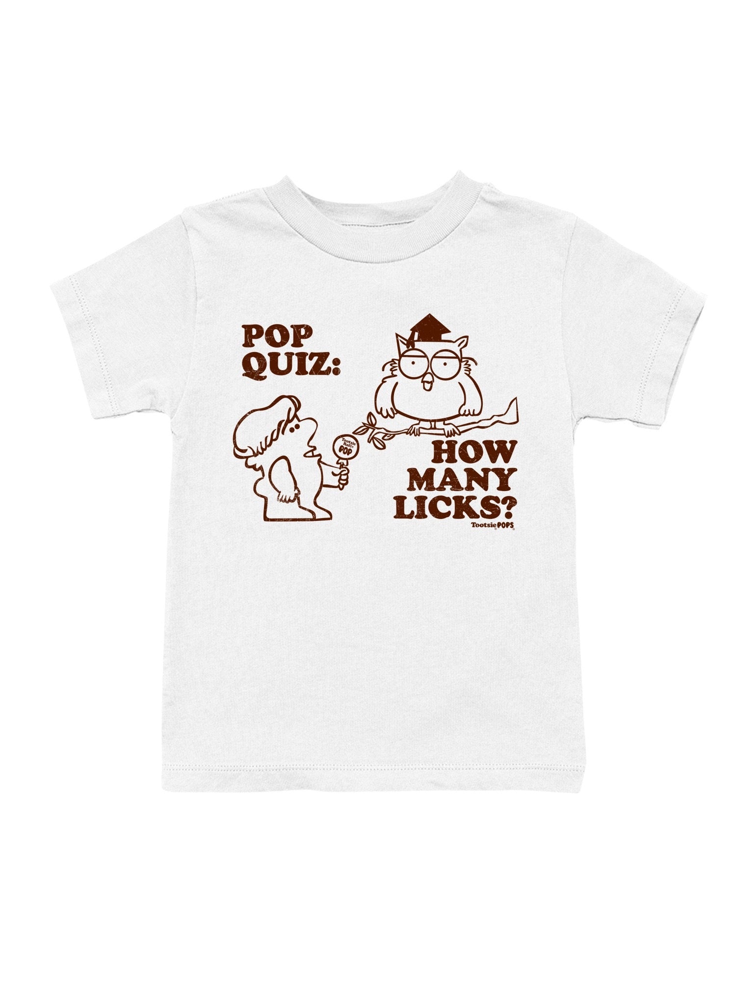 Officially Licensed Tootsie Roll Classic Quiz Youth's T-shirt