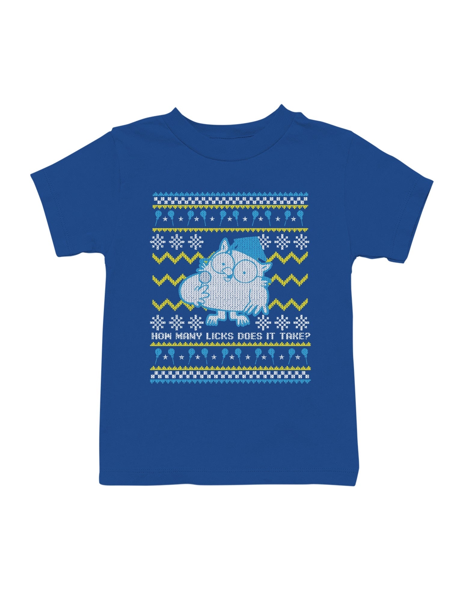 Officially Licensed Tootsie Roll Funny Owl Ugly Christmas Youth's T-shirt