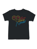 Officially Licensed Tootsie Roll Tootsie Pop Neon Poster Youth's T-shirt