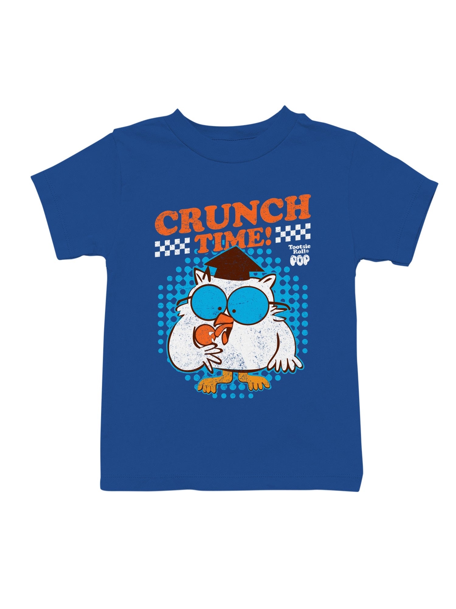 Officially Licensed Tootsie Roll Crunch Time Owl Youth's T-shirt