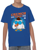 Officially Licensed Tootsie Roll Crunch Time Owl Youth's T-shirt