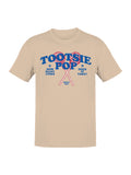 Officially Licensed Tootsie Roll Tootsie Pop Retro Men's T-shirt