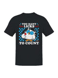 Officially Licensed Tootsie Roll Retro Owl Lollipop Men's T-shirt