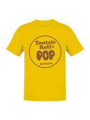 Officially Licensed Tootsie Roll Banana Tootsie Roll Pop Treat Men's T-shirt