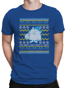 Officially Licensed Tootsie Roll Funny Owl Ugly Christmas Sweater Men's T-shirt