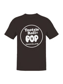 Officially Licensed Tootsie Roll Tootsie Roll Pop Chocolate Men's T-shirt